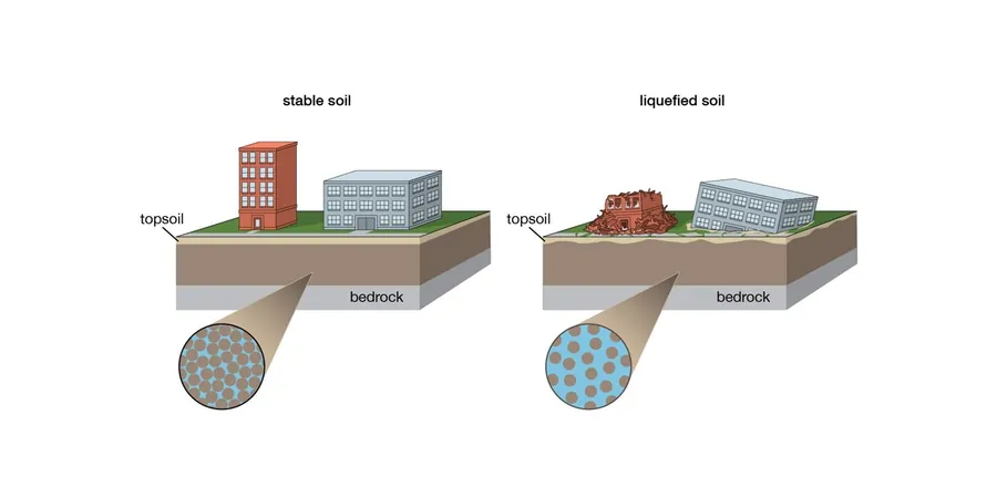 Illustrative image of Licuefaccion in 